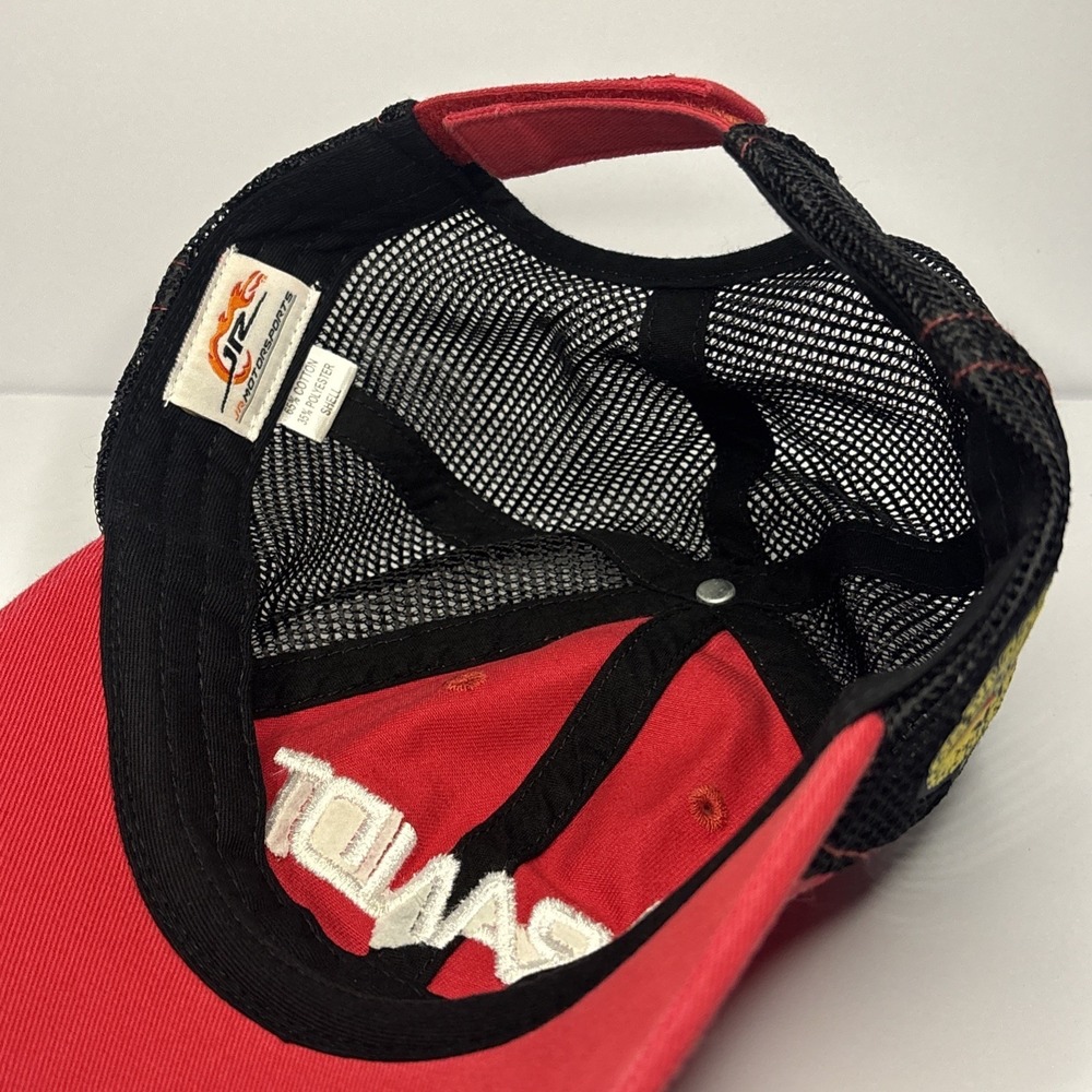 JR Motorsports Brandt #7 NASCAR Autographed Original Red Black Hat - Picture 6 of 8